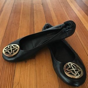 Audrey Brooke Leather Flats