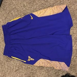 Nike Kobe Bryant basketball shorts