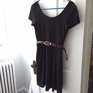 ModCloth Esley Black Eyelet Dress