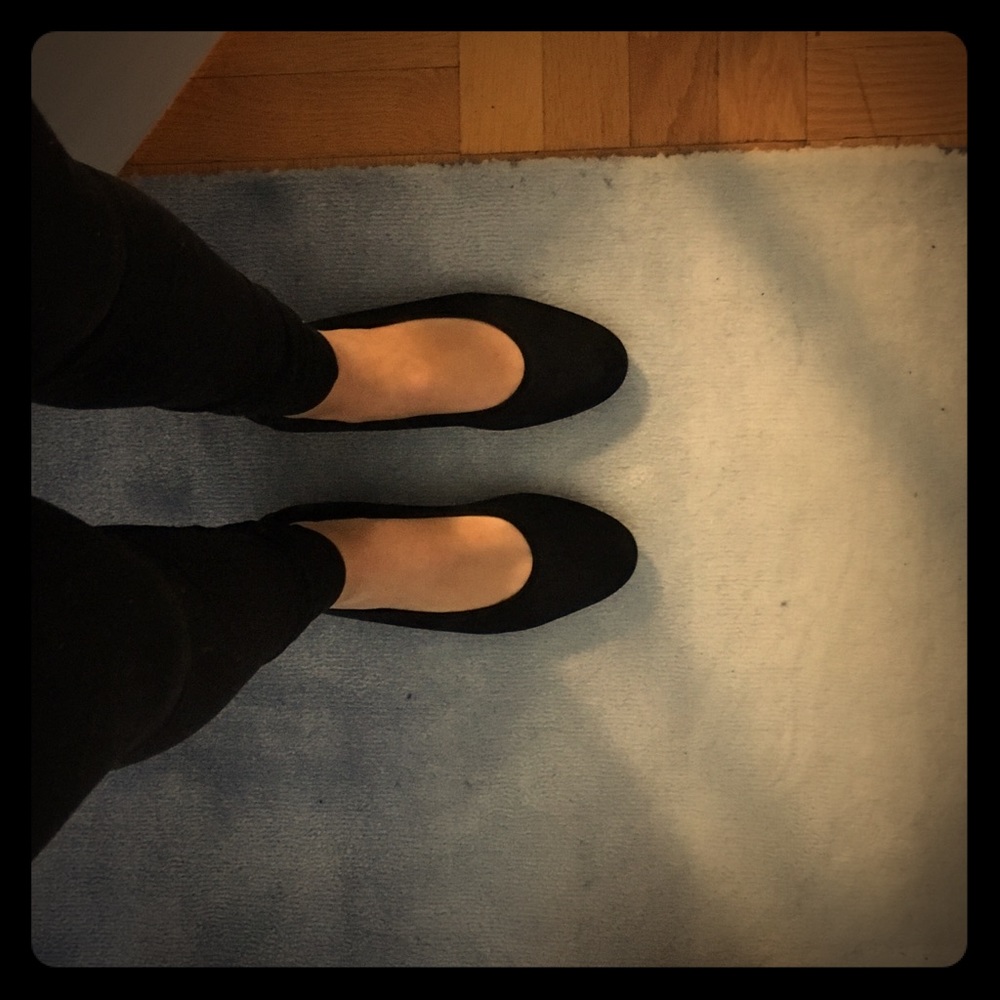 Arche women's ballet flat, black, size 39