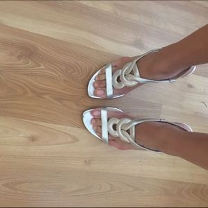 Kate Spade Silver Heels