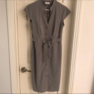 Calvin Klein gray dress perfect condition.