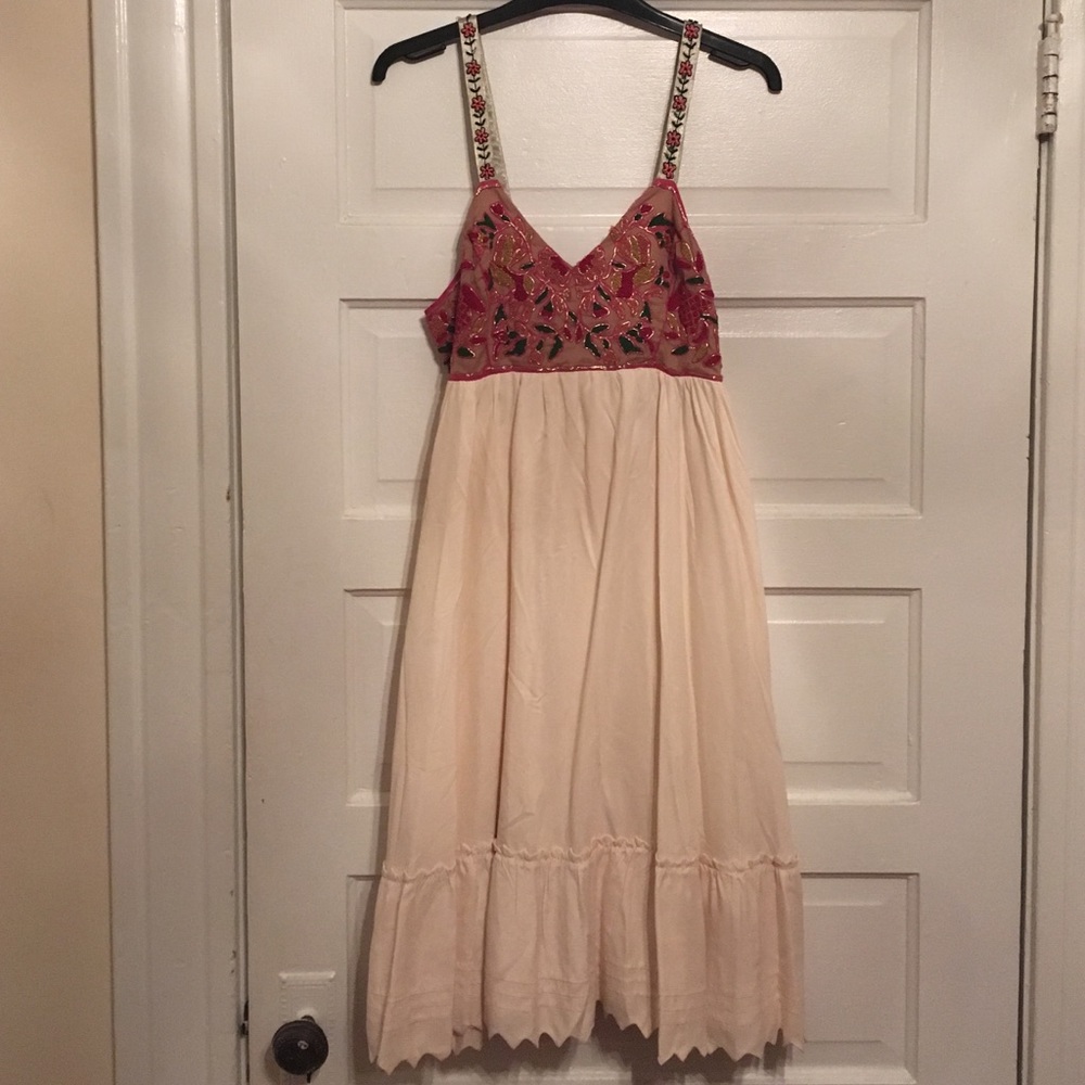 Unique anthropologie dress