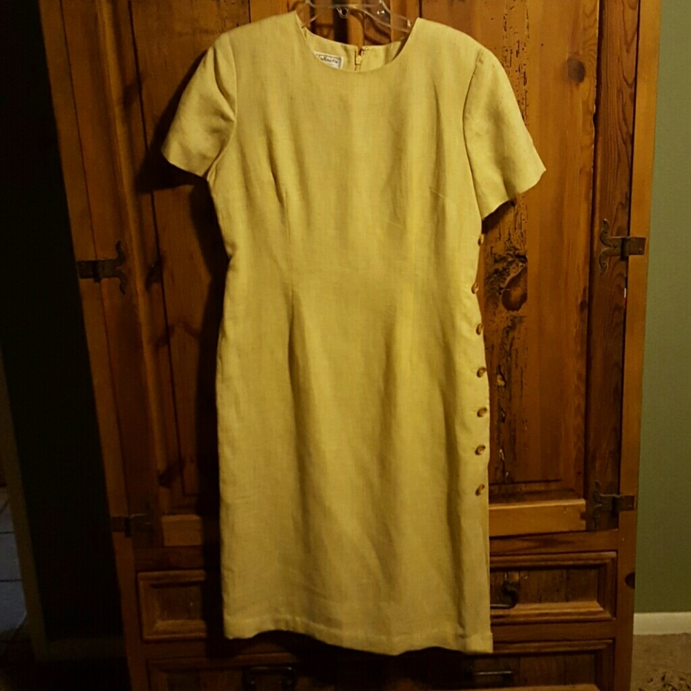 Yellow dress