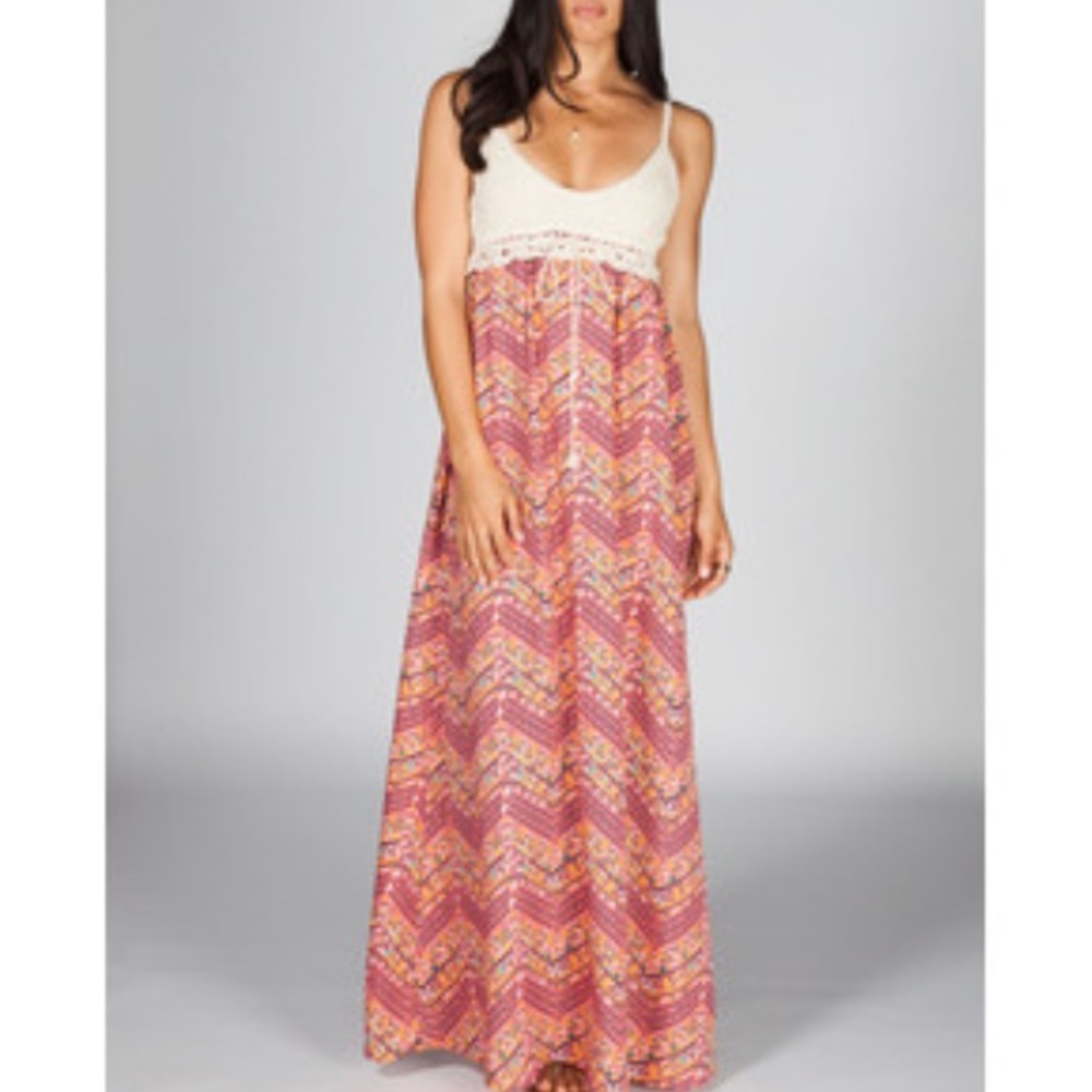 Crochet top Maxi Dress