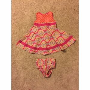 Lilly Wicket Dress with Matching Bloomers