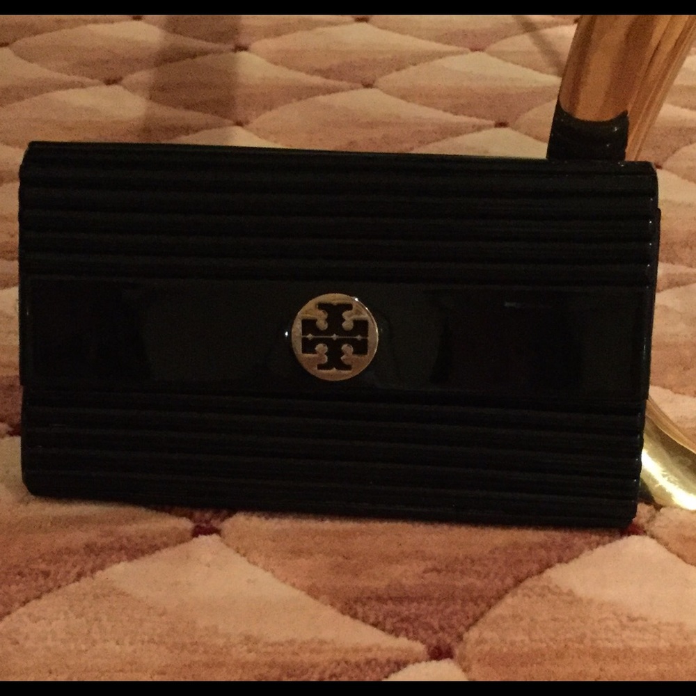 Tory Burch black clutch