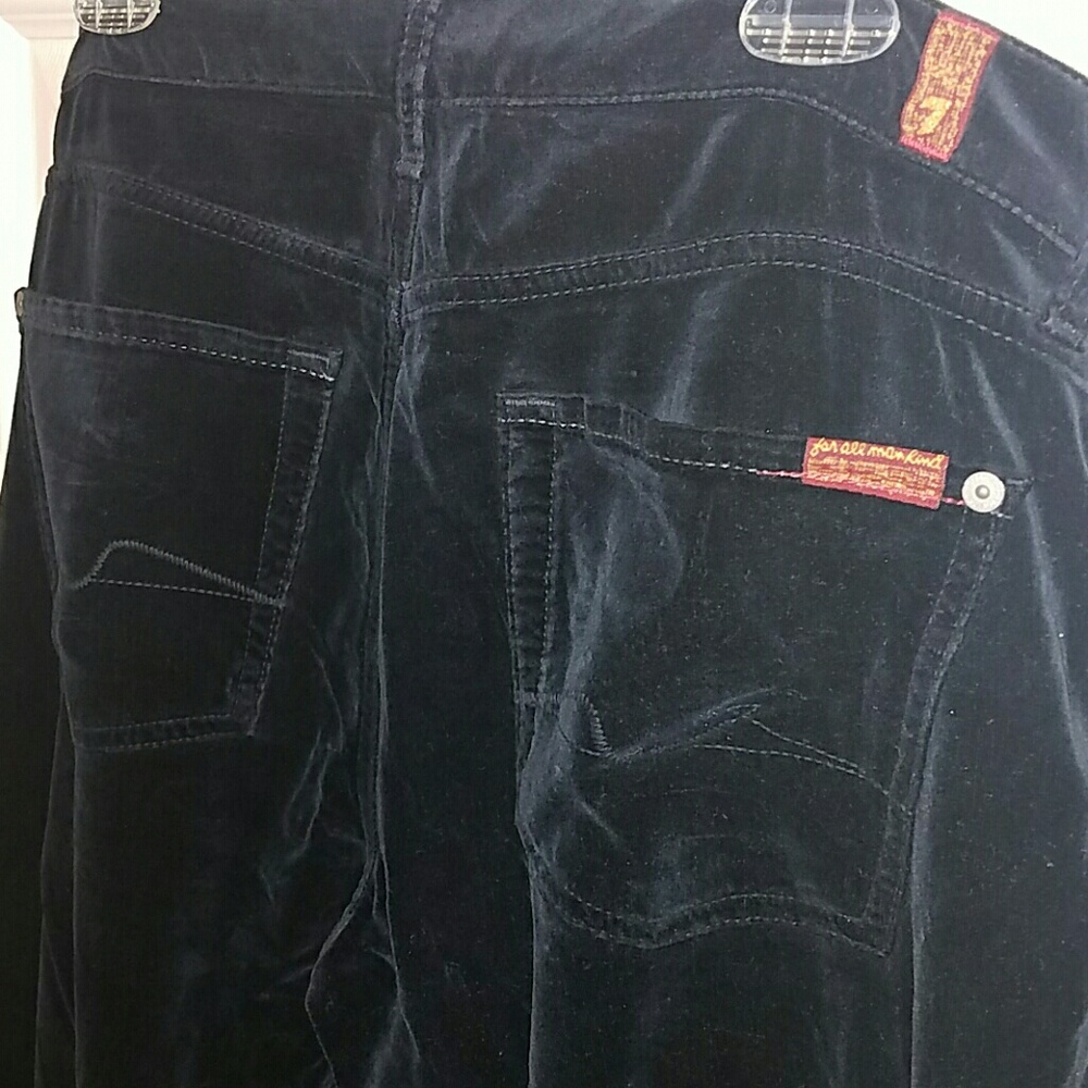 Men's 7 For All Mankind Bootcut Velour Pants