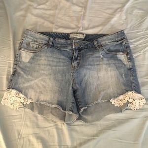 Torrid Jean Shorts