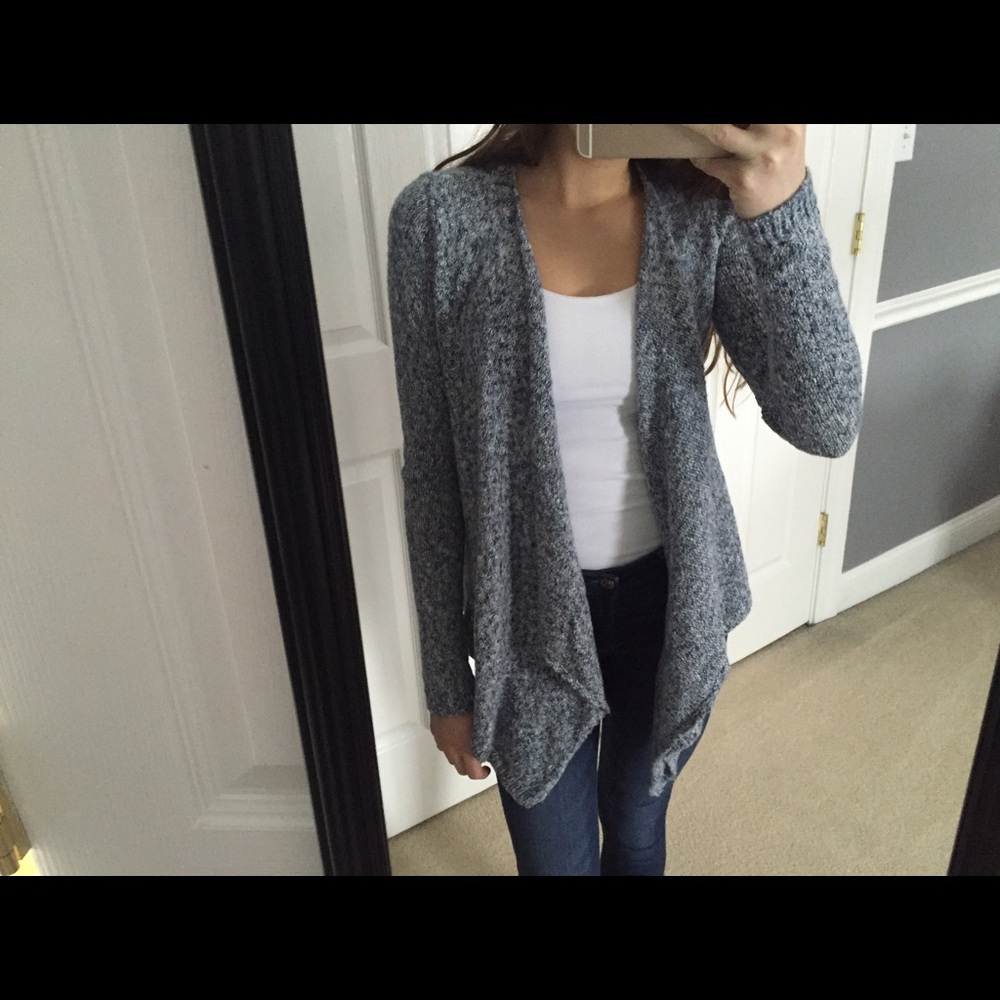 Navy blue cardigan