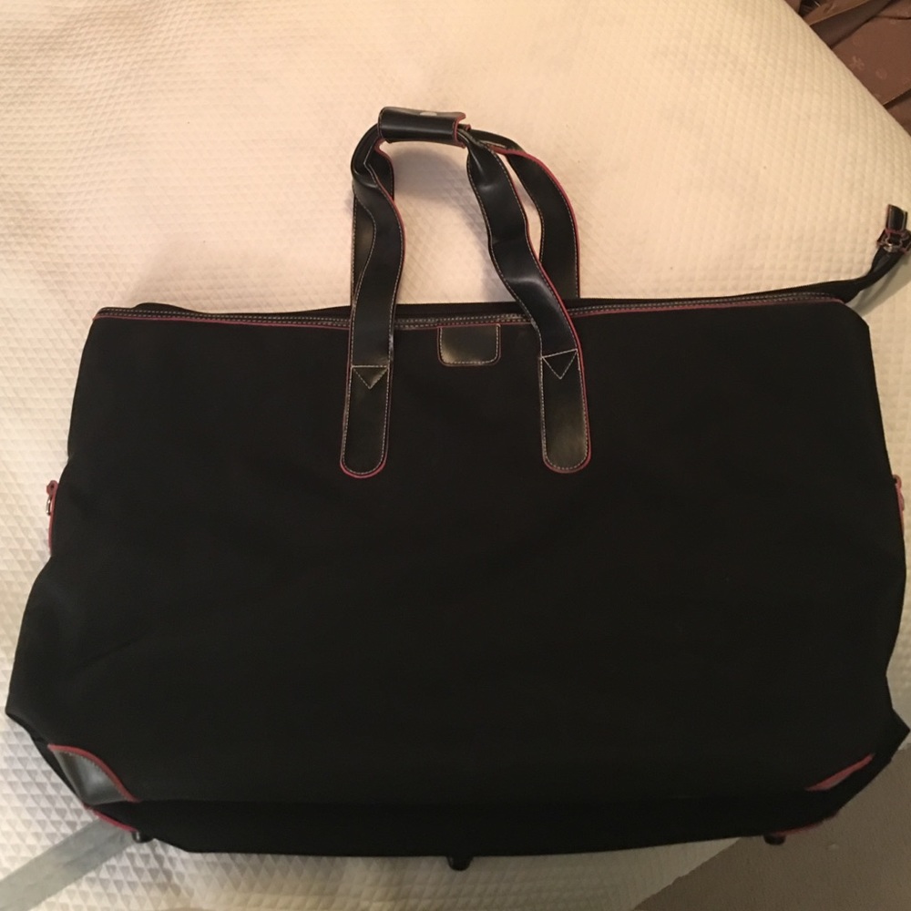 Black Weekender Travel Bag