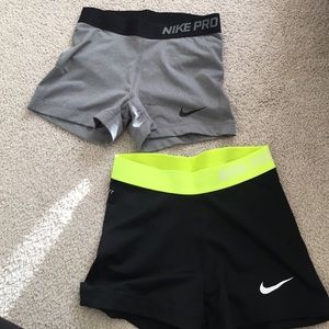 Nike pro shorts