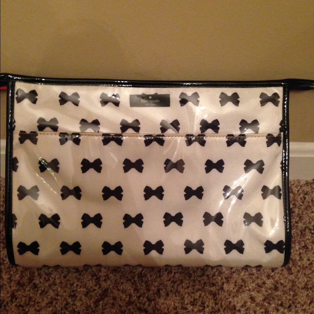 Kate spade makeup bag