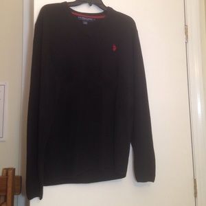 Black Polo sweater