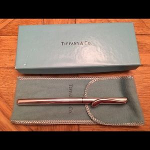 Vintage Tiffany & Co. silver Peretti Teardrop pen