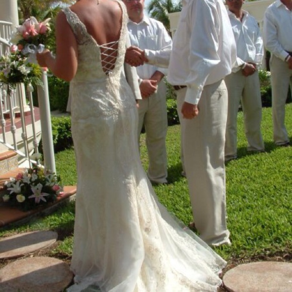 St Patrick wedding dress