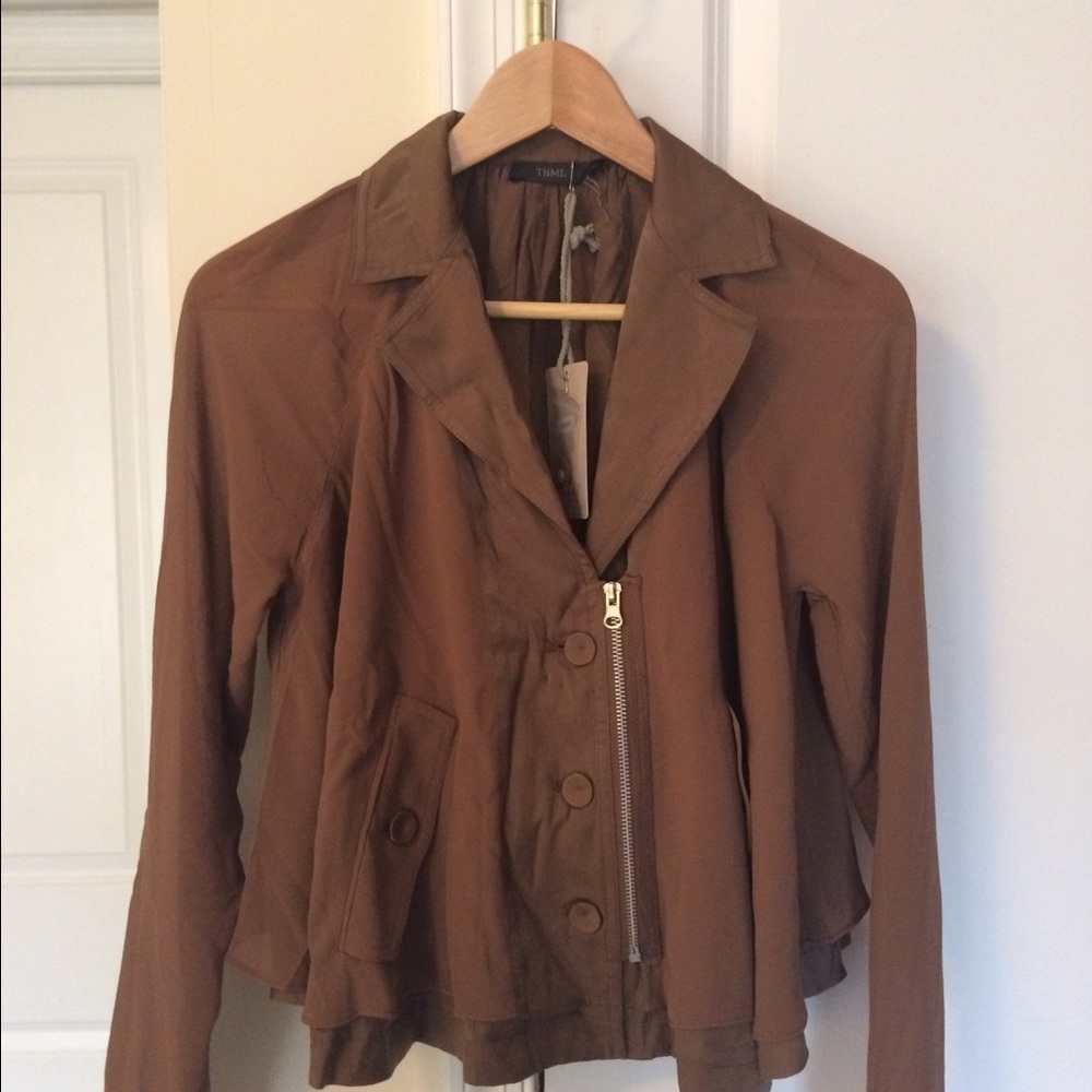 Unique brown jacket/blazer