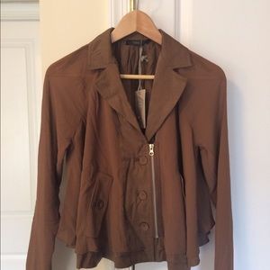 Unique brown jacket/blazer