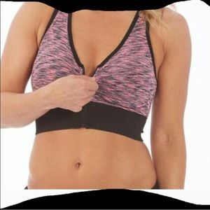 SOLD 🚫- Electric Yoga Zipper Bra- M/L