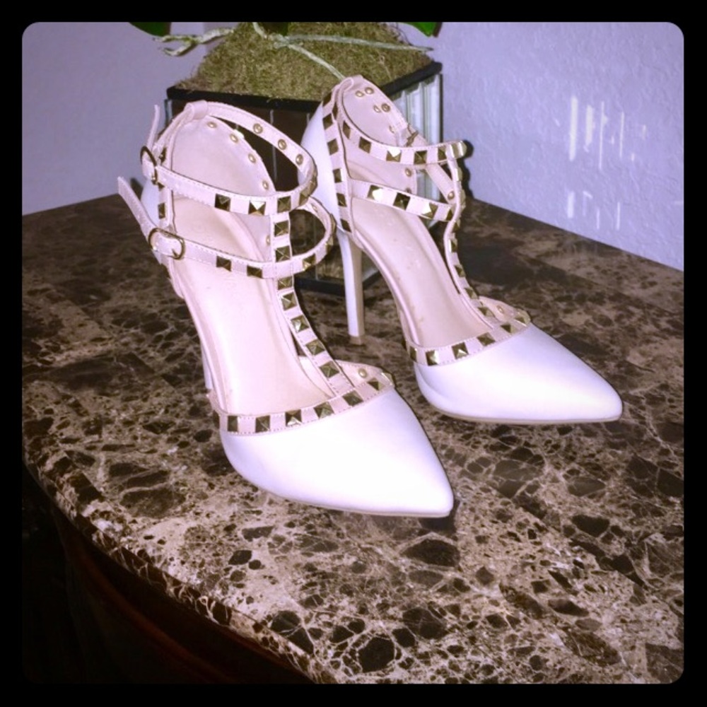 Studded heels