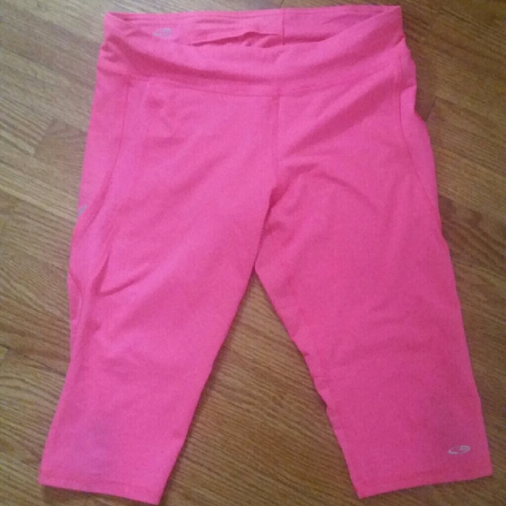Pink Capri Champion workout leggings