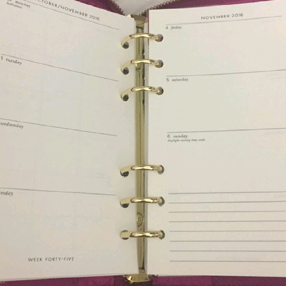 SOLD Kate Spade NEW 2017 Wellesley Planner - Picture 2 of 4