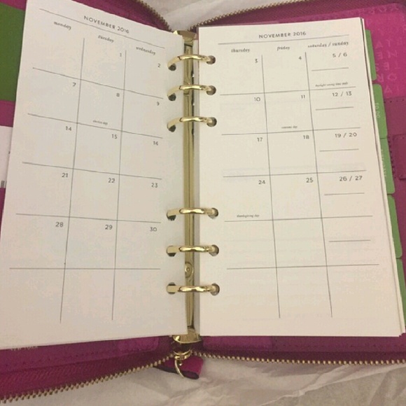 SOLD Kate Spade NEW 2017 Wellesley Planner - Picture 4 of 4