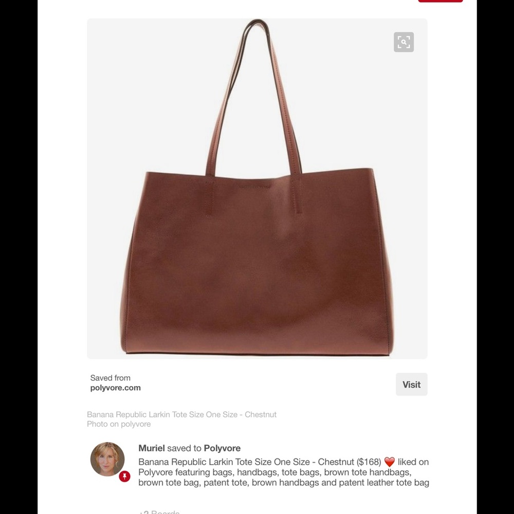 Banana Republic Larkin Brown Tote