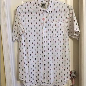 Giant garments short sleeve button down shirt