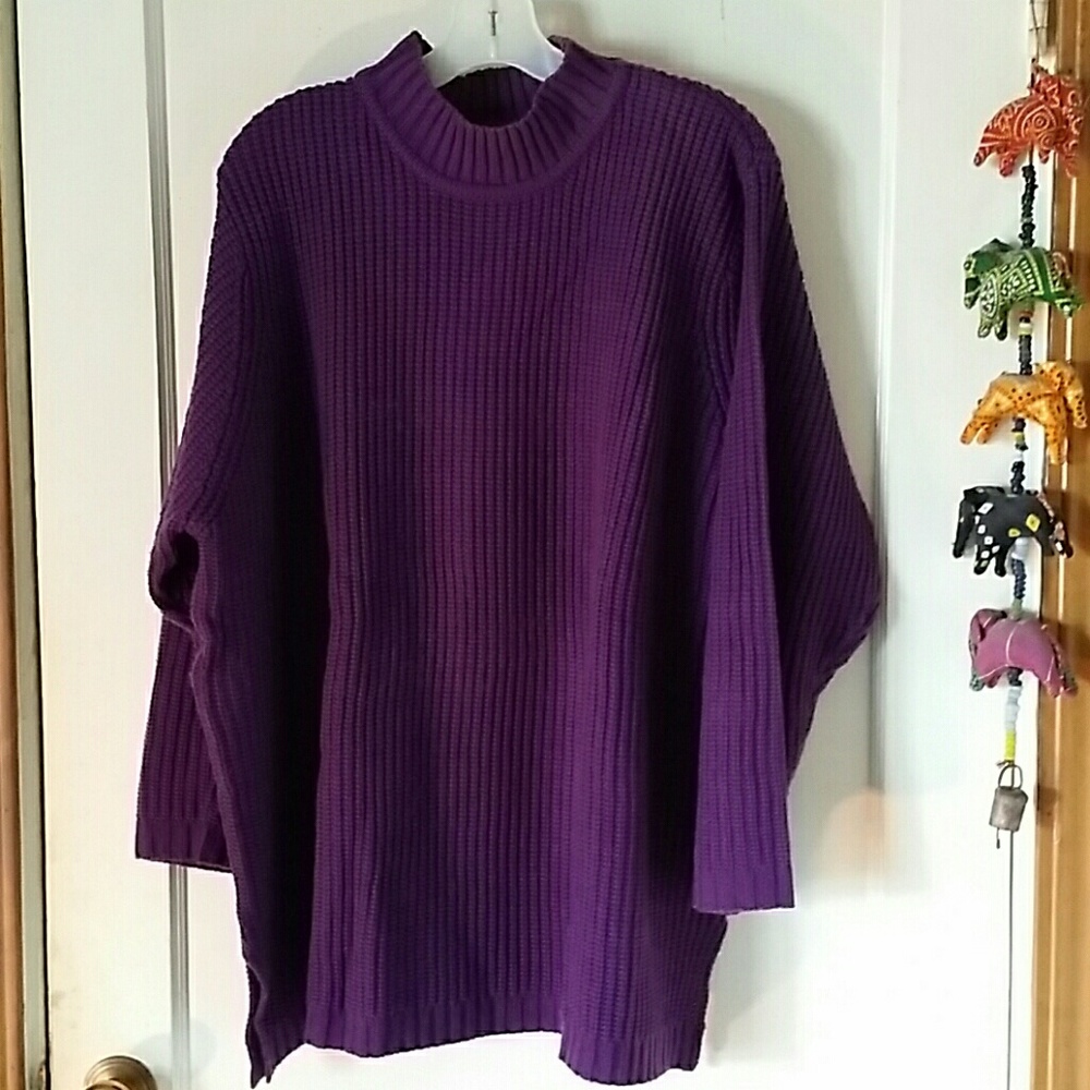Purple sweater