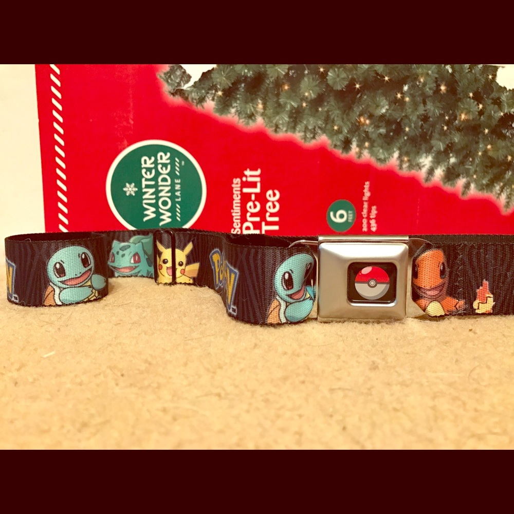 Pokémon seat belt belt like new condition one size