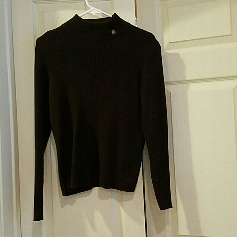 Ralph Lauren Long sleeve Ribbed Mock turtleneck