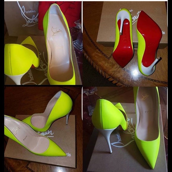 Christian Louboutin Shoes - Christian Louboutin (So Kate neon)size 39.5 👠NWT
