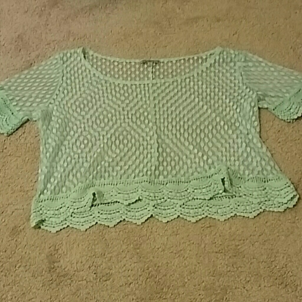 Cute sheer top