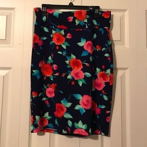 Large floral Cassie Skirt.