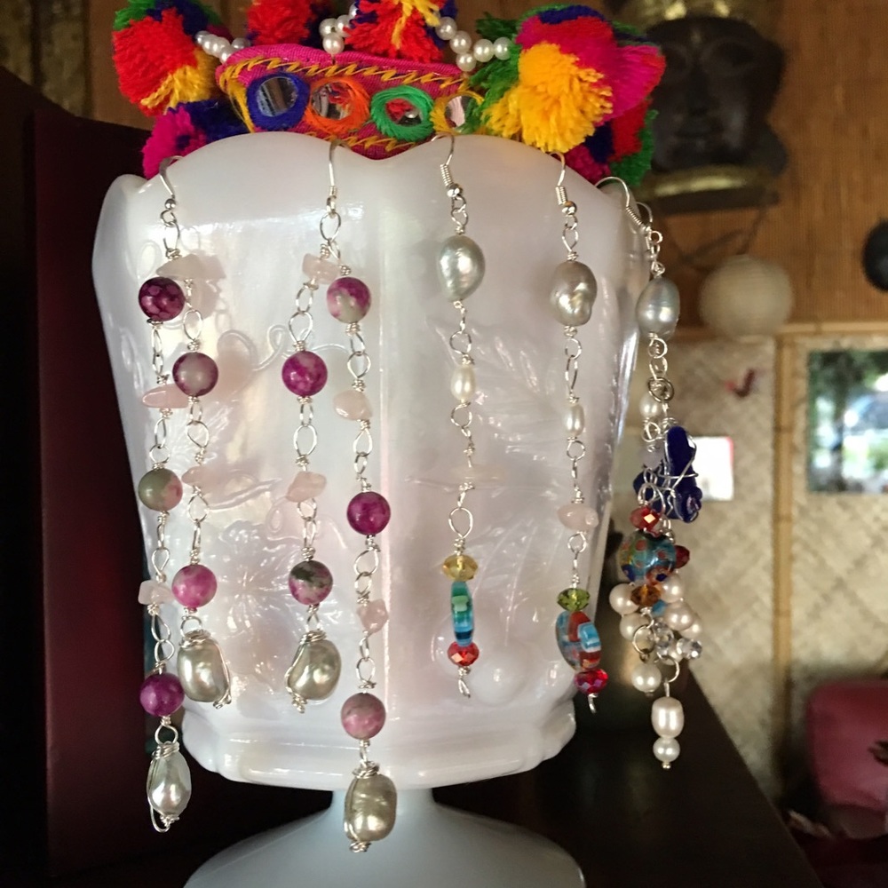 Pretty girly Dangling earrings