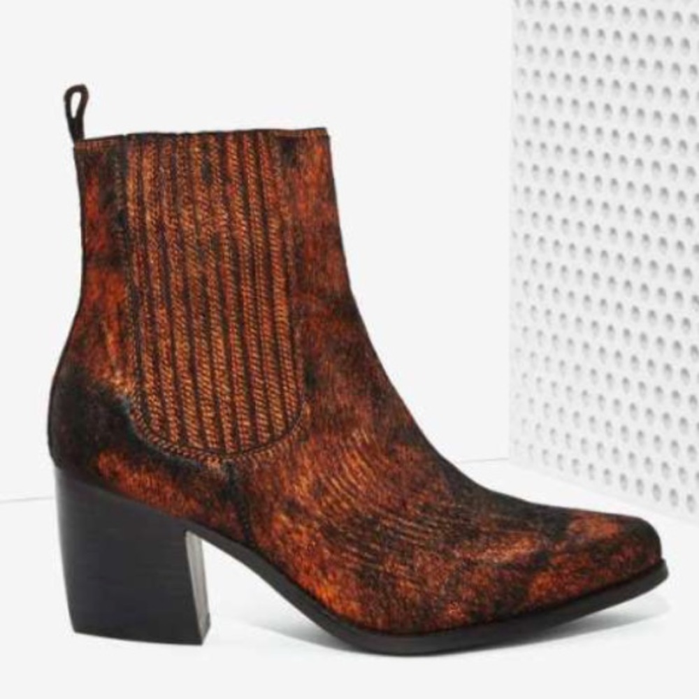 Jeffrey Campbell Bentley Ponyhair Chelsea Boot