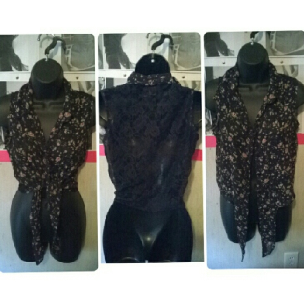 Beautiful floral blouse