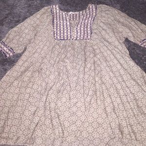 Umgee tunic!! worn Once for maybe an hour