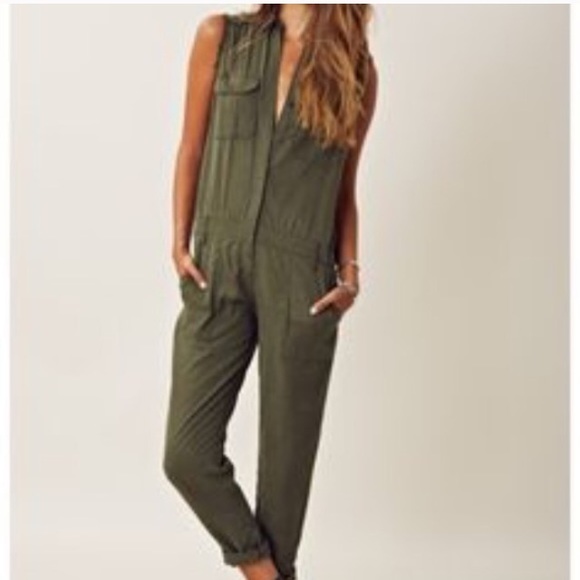Free People Other - Etienne Marcel jumpsuit XS olive