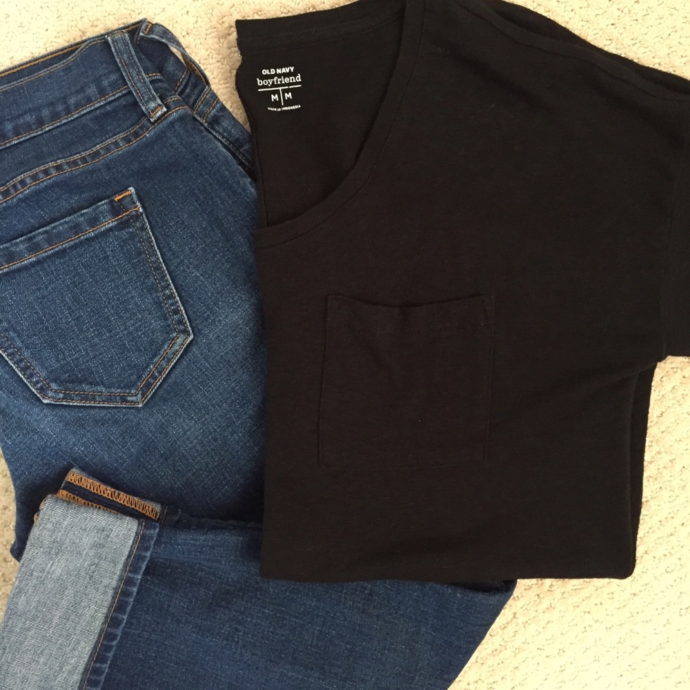 Oversized boyfriend shirt