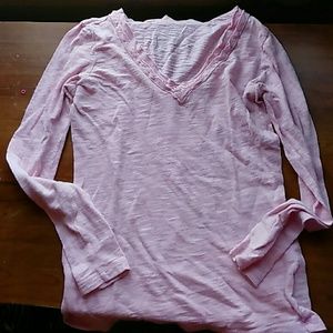 Long sleeve shirt pink