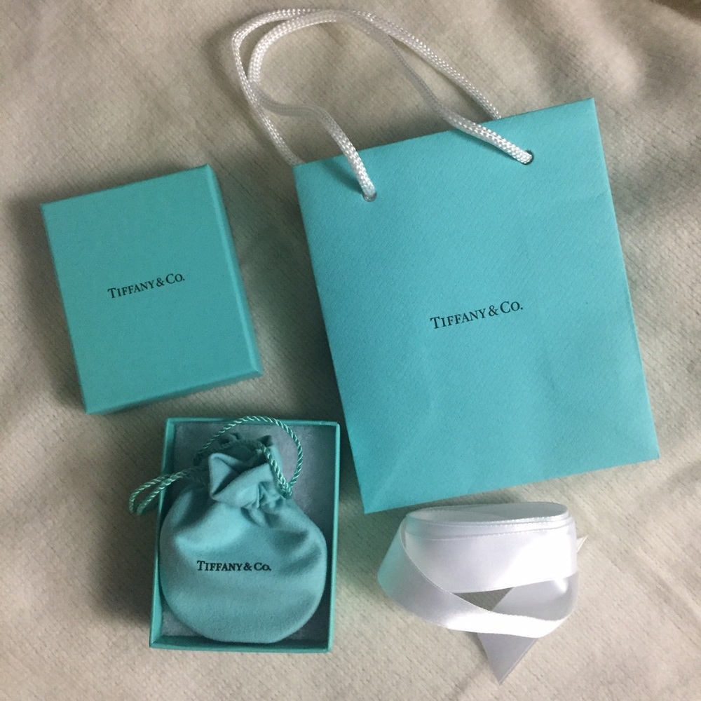 Tiffany & co boxes, drawstring, and gift bag