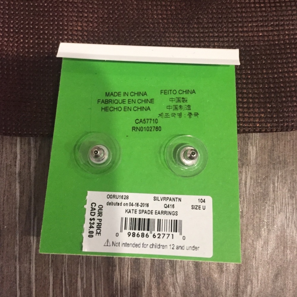 NWT Kate spade earring - Picture 3 of 3