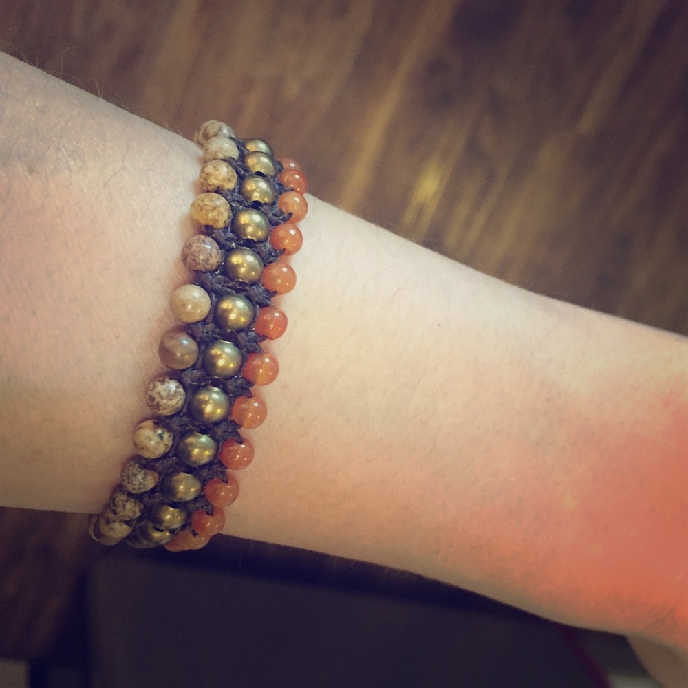 beaded bracelet