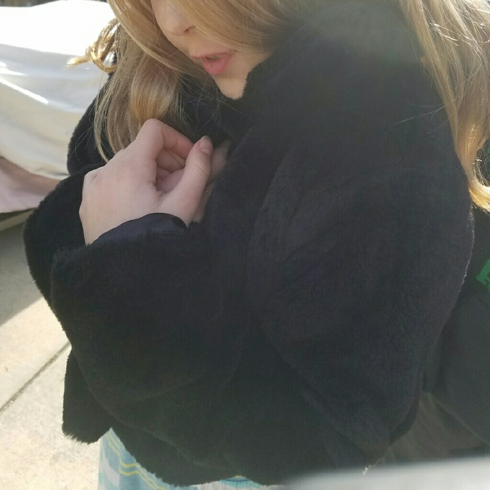 Cozy, formal jacket with heart buttons