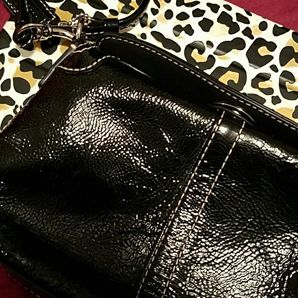 COACH Patent Leather Wristlet