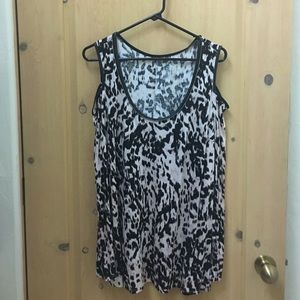 Peek a boo shoulder blouse