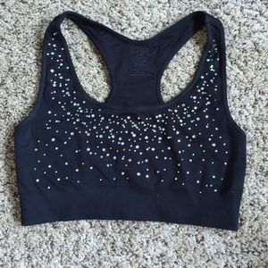 MALIBU SUGAR sparkly sports bra!