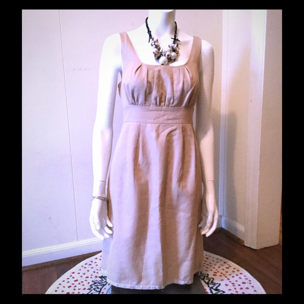 J.Crew tan versatile dress, size 10P